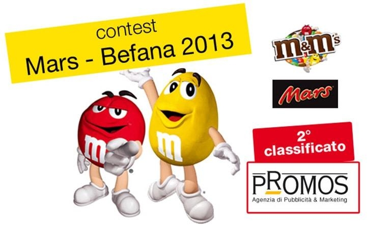 Promos sul podio del contest Mars Befana 2013
