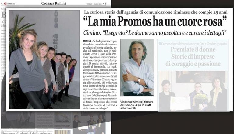 La mia Promos ha un cuore rosa