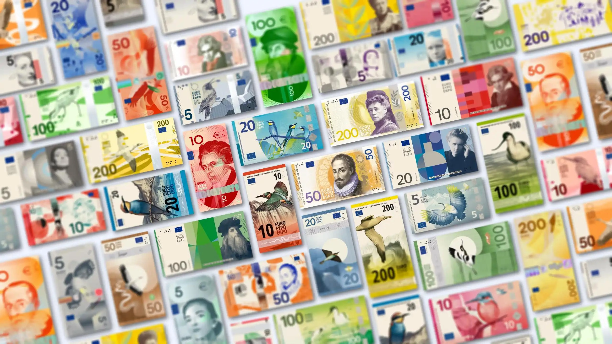 Il restyling grafico delle nuove banconote euro ha il target più difficile del mondo: tutti