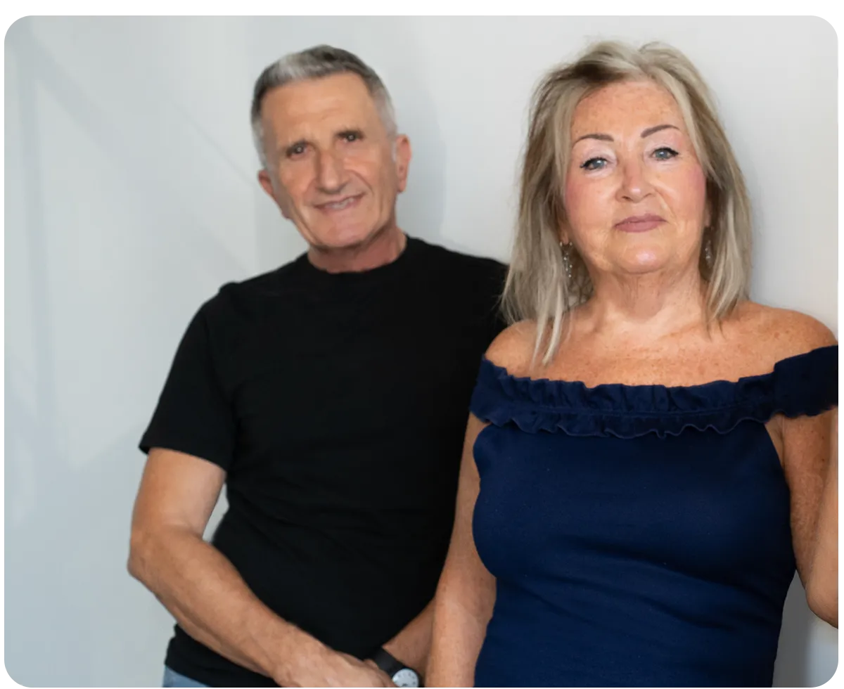 Vincenzo Cimino e Rita Bartolini, fondatori di Promos